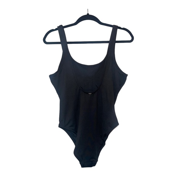 PINK ACTIVE Black One Piece Swimsuit L NWT - Picture 6 of 16